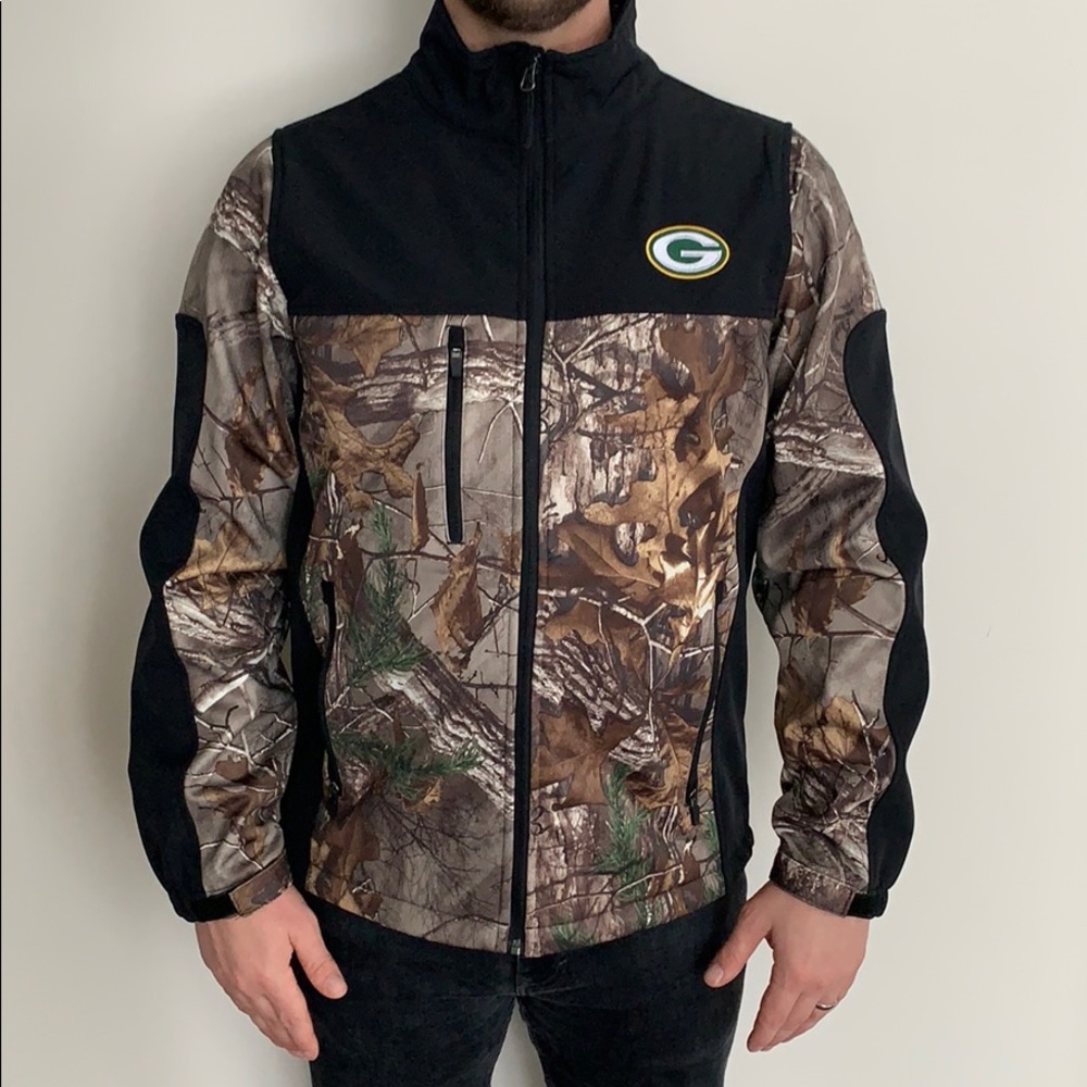 Camouflage Green Bay Packers Jacket